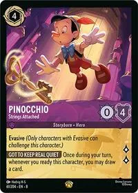 Pinocchio Strings Attached (Reign of Jafar) — Lorcana TCG Card Value