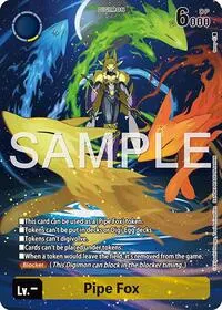 Pipe Fox (Starter Deck 22: Amethyst Mandala Advanced Deck Set)