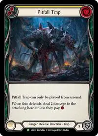 Pitfall Trap LGS151 (Flesh and Blood: Promo Cards)