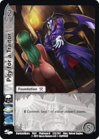 Pity for a Traitor (Capcom Platinum Series)