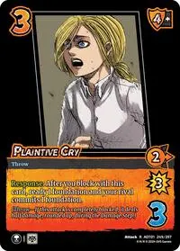 Plaintive Cry (Attack on Titan: Battle for Humanity)