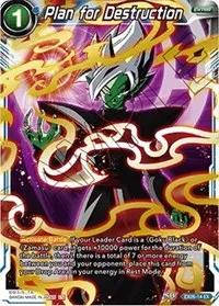 Plan for Destruction (Special Anniversary Set) — Dragon Ball Super CCG Card Value