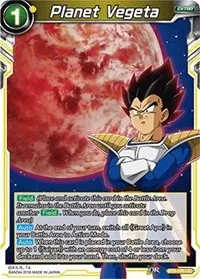 Planet Vegeta (Cross Worlds) — Dragon Ball Super CCG Card Value