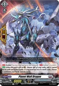 Planet Wall Dragon (D-BT06: Blazing Dragon Reborn)