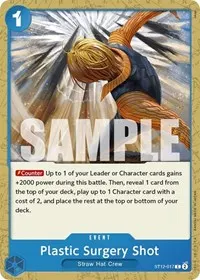 Plastic Surgery Shot (Starter Deck 12: Zoro and Sanji)