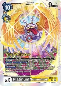 PlatinumNumemon (Blast Ace Pre-Release Cards)