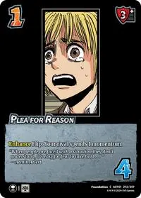 Plea for Reason (Attack on Titan: Battle for Humanity)