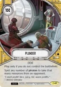 Plunder (Covert Missions) — Star Wars Destiny Card Value