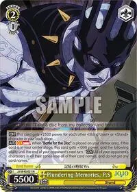 Plundering Memories PS (JoJo's Bizarre Adventure: Stone Ocean Premium Booster)