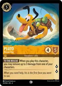 Pluto Rescue Dog (Ursula's Return)