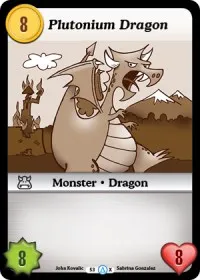 Plutonium Dragon Alt 1 (Season 1) — Munchkin CCG Card Value