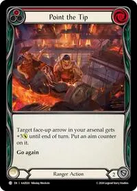 Point the Tip (Armory Deck: Azalea) — Flesh & Blood TCG Card Value