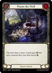 Poison the Well JDG035 (Flesh and Blood: Promo Cards)
