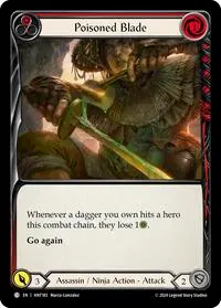 Poisoned Blade Red (The Hunted)