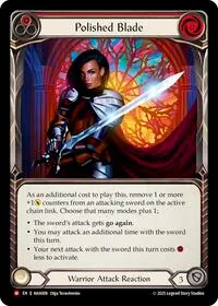 Polished Blade Red (Armory Deck Origins: Hala)
