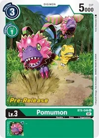 Pomumon (Double Diamond Pre-Release Cards) — Digimon Card Game Card Value