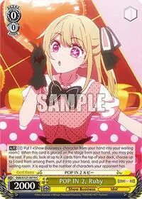 POP IN 2 Ruby ([OSHI NO KO] Vol.2)