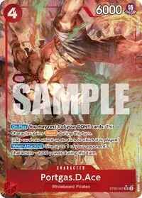 PortgasDAce 007 Parallel (Starter Deck EX: Luffy & Ace)