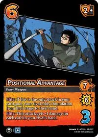 Positional Advantage (Attack on Titan: Battle for Humanity) — UniVersus Card Value
