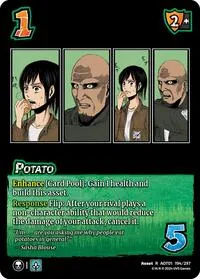 Potato (Attack on Titan: Battle for Humanity) — UniVersus Card Value