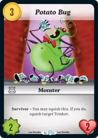 Potato Bug (The Desolation of Blarg) — Munchkin CCG Card Value