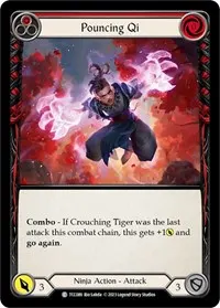Pouncing Qi Red (Round the Table: TCCxLSS)