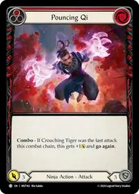 Pouncing Qi Red (Part the Mistveil) — Flesh & Blood TCG Card Value