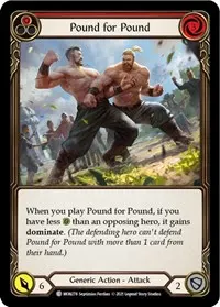 Pound for Pound Red (Monarch)