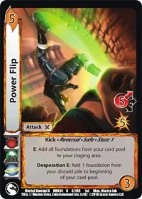 Power Flip (Mortal Kombat X) — UniVersus Card Value