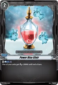 Power Rise Elixir (V-TD12: Ahsha) — Cardfight Vanguard Card Value