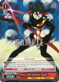 Power with Senketsu Ryuko (KILL la KILL)