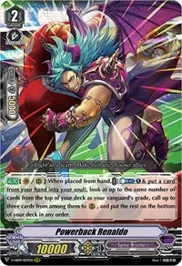 Powerback Renaldo (V-EB09: The Raging Tactics) — Cardfight Vanguard Card Value