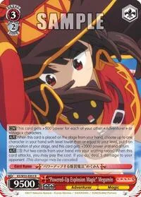 Powered Up Explosion Magic Megumin (KonoSuba 2) — Weiss Schwarz Card Value