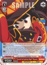 Powered Up Explosion Magic Megumin (KONOSUBA -God’s blessing on this wonderful world! Re:Edit) — Weiss Schwarz Card Value