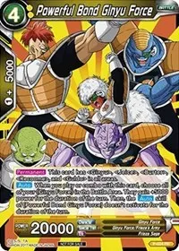 Powerful Bond Ginyu Force (Promotion Cards)