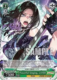 Powerful Singing LAYER (BanG Dream! Girls Band Party! Countdown Collection Premium Booster)