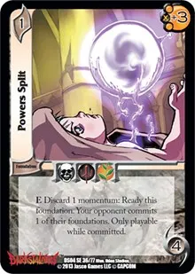 Powers Split (Darkstalkers: Collector's Tins)