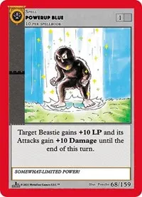 Powerup Blue (Cryptid Nation: First Edition)