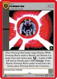 Powerup Red (Cryptid Nation: Kickstarter Edition)