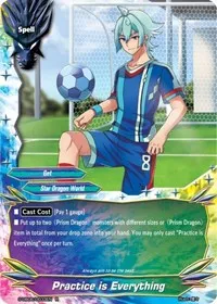 Practice is Everything (Buddy Again Vol.3 ~Beyond the Ages~) — Future Card BuddyFight Card Value