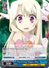 Practicing Magic Illya (Fate/kaleid liner PRISMA ILLYA DX)