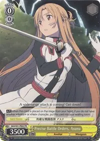 Precise Battle Orders Asuna (Sword Art Online The Movie: -Ordinal Scale-)