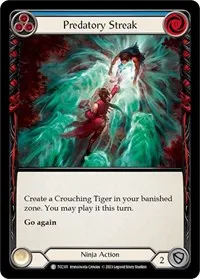 Predatory Streak Blue (Round the Table: TCCxLSS)
