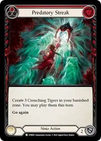 Predatory Streak Red (Dynasty)