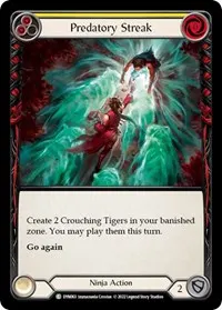Predatory Streak Yellow (Dynasty)