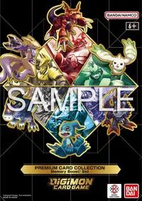 Premium Card Collection Memory Boost Set Sealed Promotional Bundle (Digimon Promotion Cards)