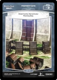 Preparations S5 AT (Attack on Titan)
