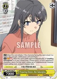 Preparing Dinner Mai Sakurajima (Rascal Does Not Dream of a Dreaming Girl)
