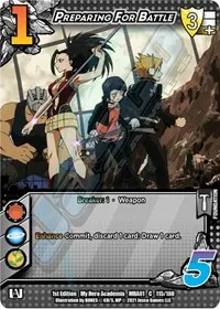 Preparing for Battle (UniVersus: My Hero Academia)