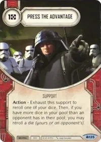 Press the Advantage (Convergence) — Star Wars Destiny Card Value
